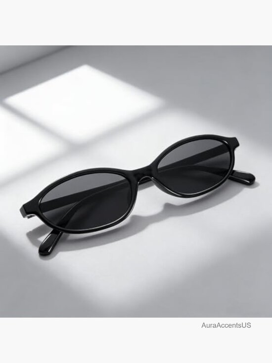 Retro Oval Sunglasses Cateye Y2K Bulk 40 Pack Lightweight Narrow Shades main image 2